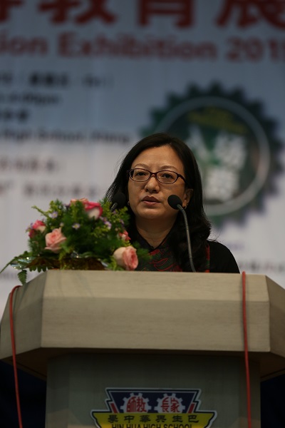 中国驻马来西亚大使馆文化参赞马嘉女士莅临展会并讲话