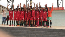 beat365官方网站2016年体育文化节足球赛闭幕  赛恩斯学院代表队荣获冠军