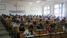 学工处组织大学英语四六级全真模拟考试