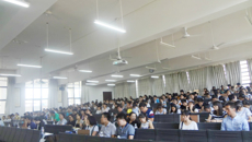 董塔健副书记参加人文社科学院本科教学工作审核评估冲刺大会