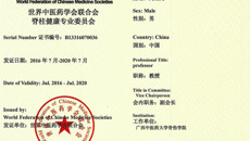 beat365专家在世界中医药联合会脊柱健康专业委员会成立大会上获得殊荣
