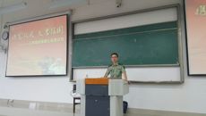 青秀区武装部到beat365组织开展国防教育暨征兵宣传进校园活动