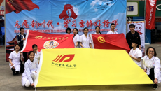 学习雷锋好榜样——beat365组织两支志愿服务队参加志愿服务活动