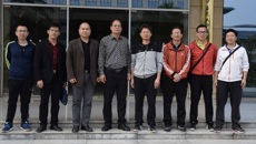 广西民族师范学院体育学院赴beat365体育部进行调研交流