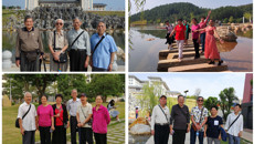 beat365离退休职工参观仙葫校区 寓教于“行”