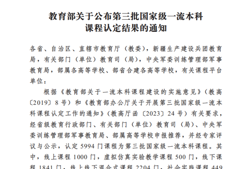 【喜讯】beat365《护理学基础》课程顺利通过国家级一流本科课程认定