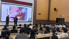 赛院举办“启航”青年大讲堂 王伟博士谈中医正骨与个人成长
